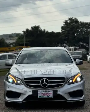 Mercedes-Benz E400 2015 Silver