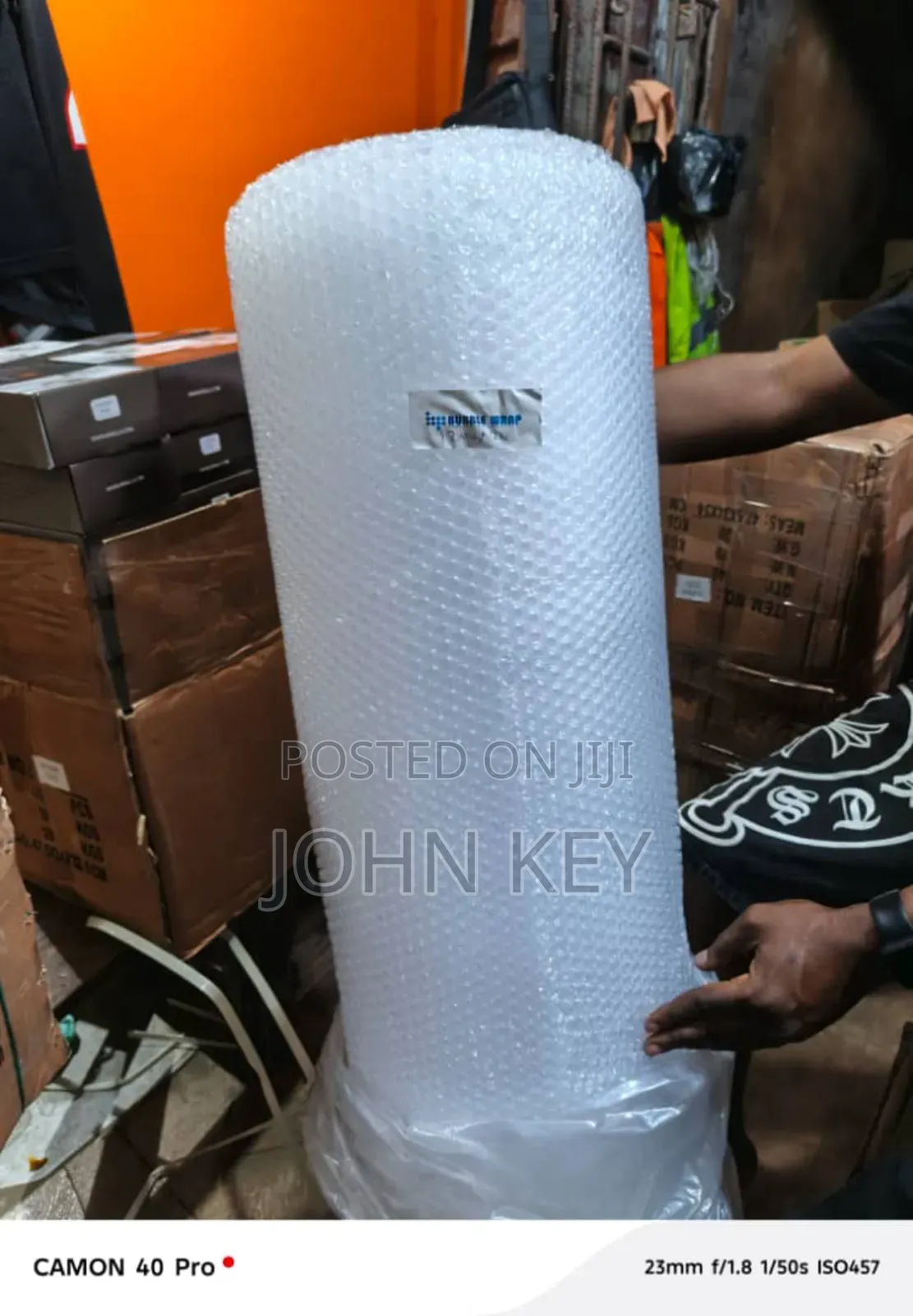 Bubble Wrapping Nylon