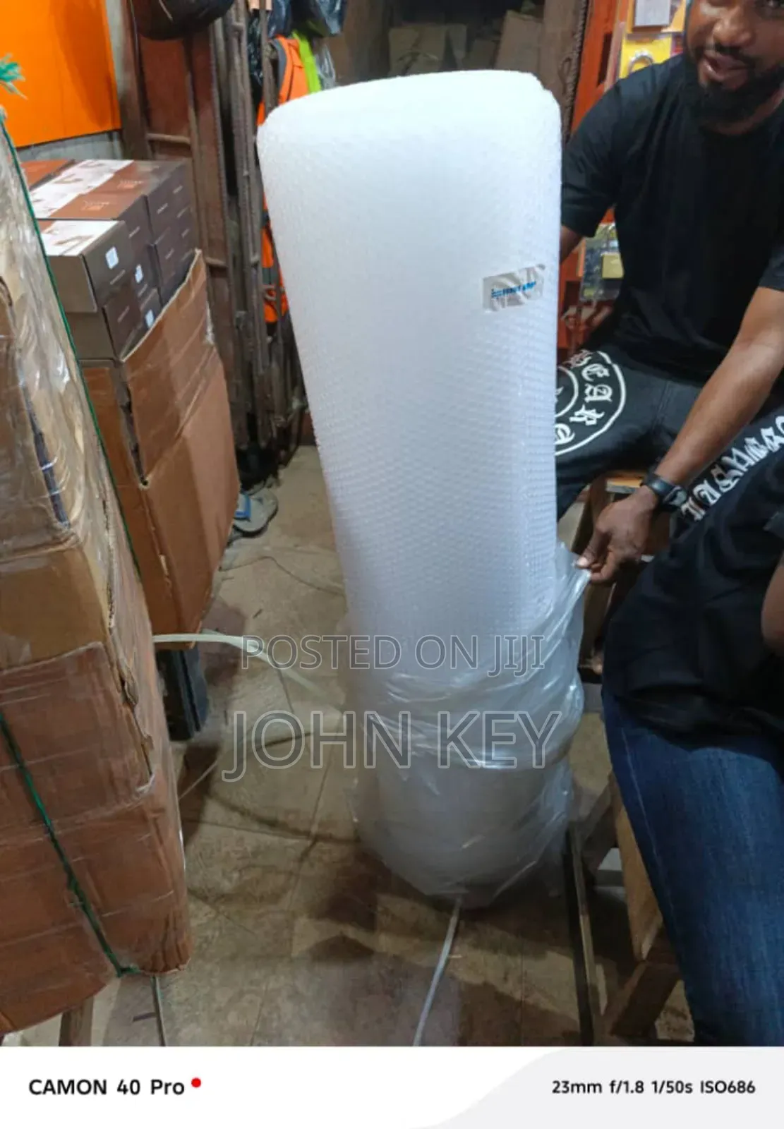 Bubble Wrapping Nylon