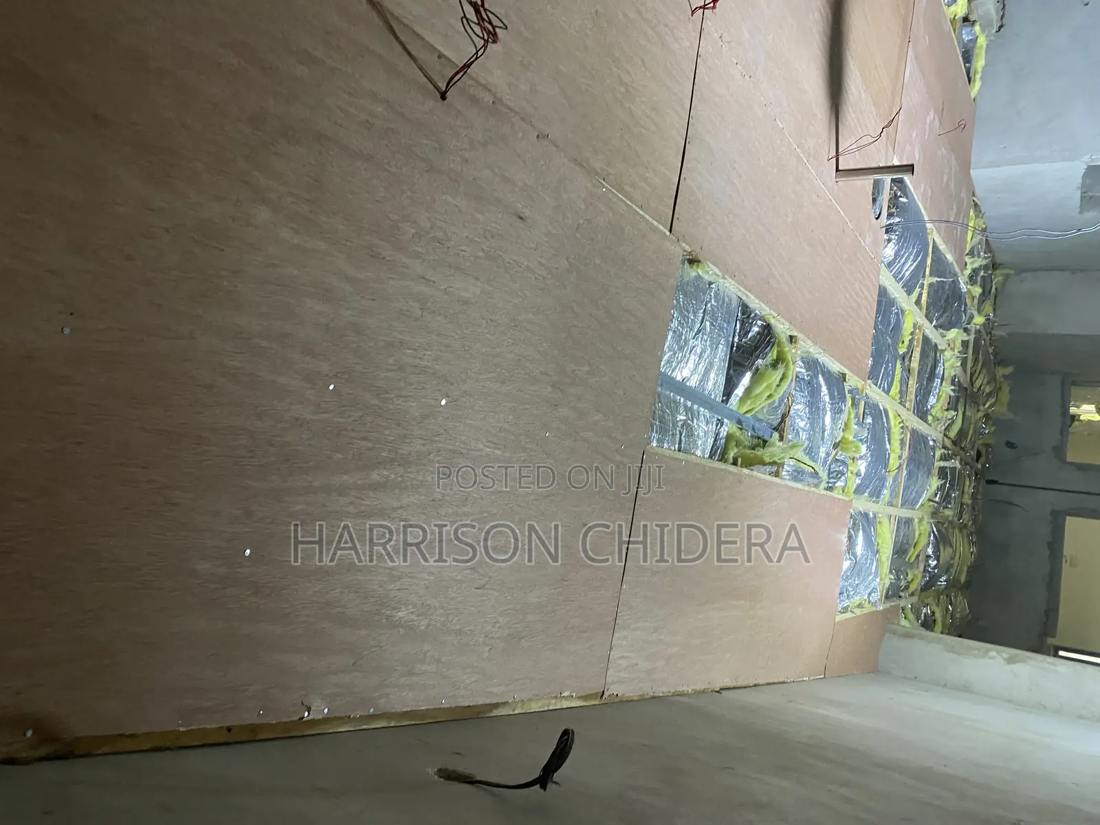 Club Ceiling Sound Proofing Padded