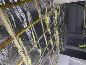 50mm Fiber Foil Roof Installation