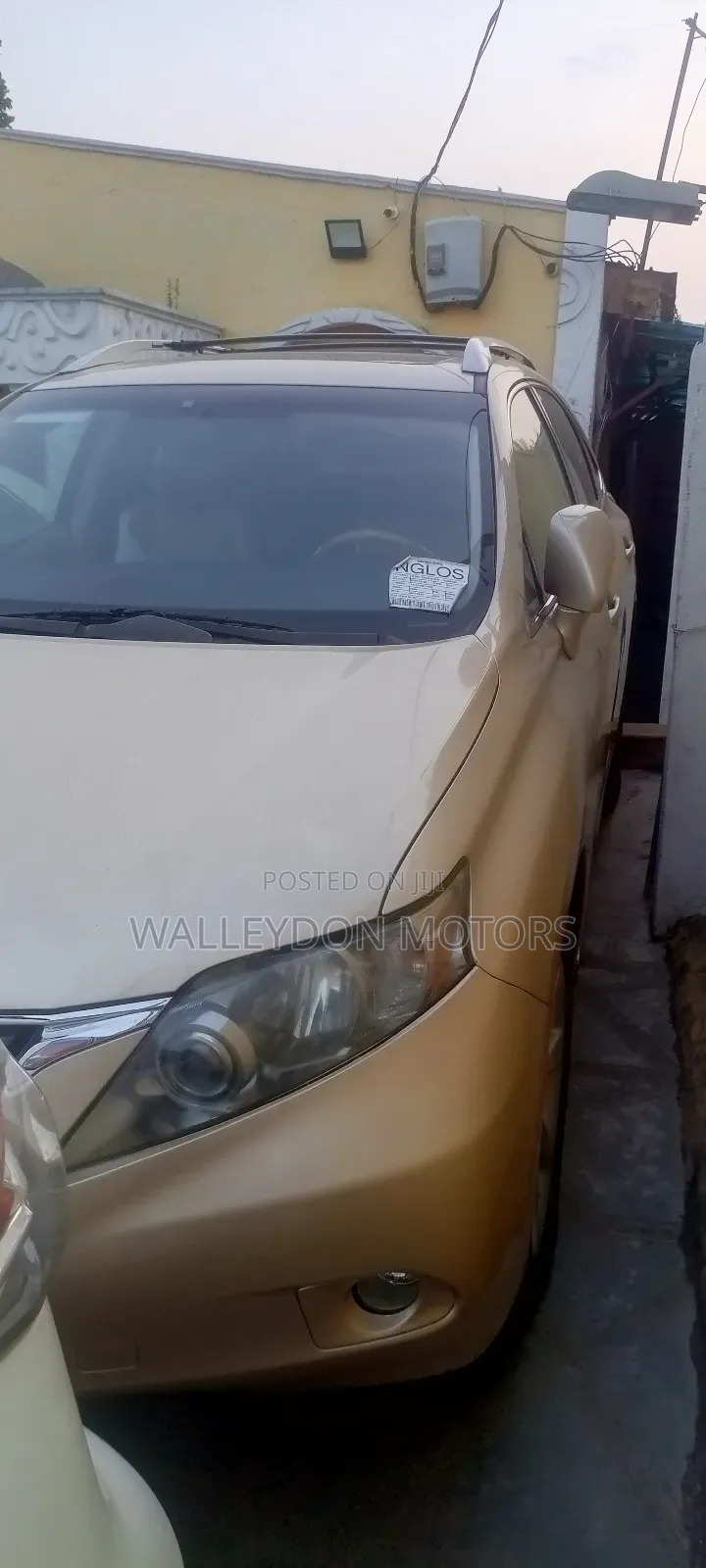 Lexus RX 350 2010 Gold