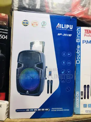 Ailipu Multifunctional Rechargeable 15” Public Address System Speaker