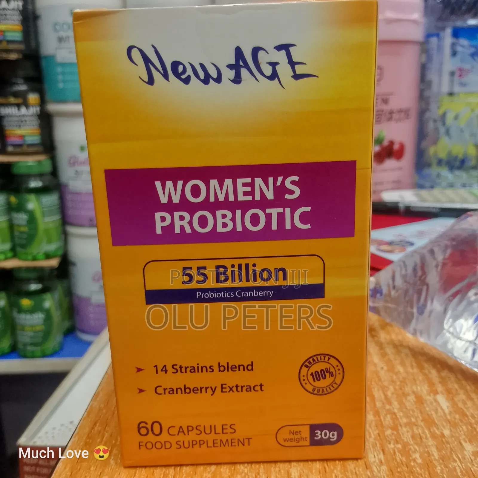 Woman Probiotic Cranberry 55 Billion