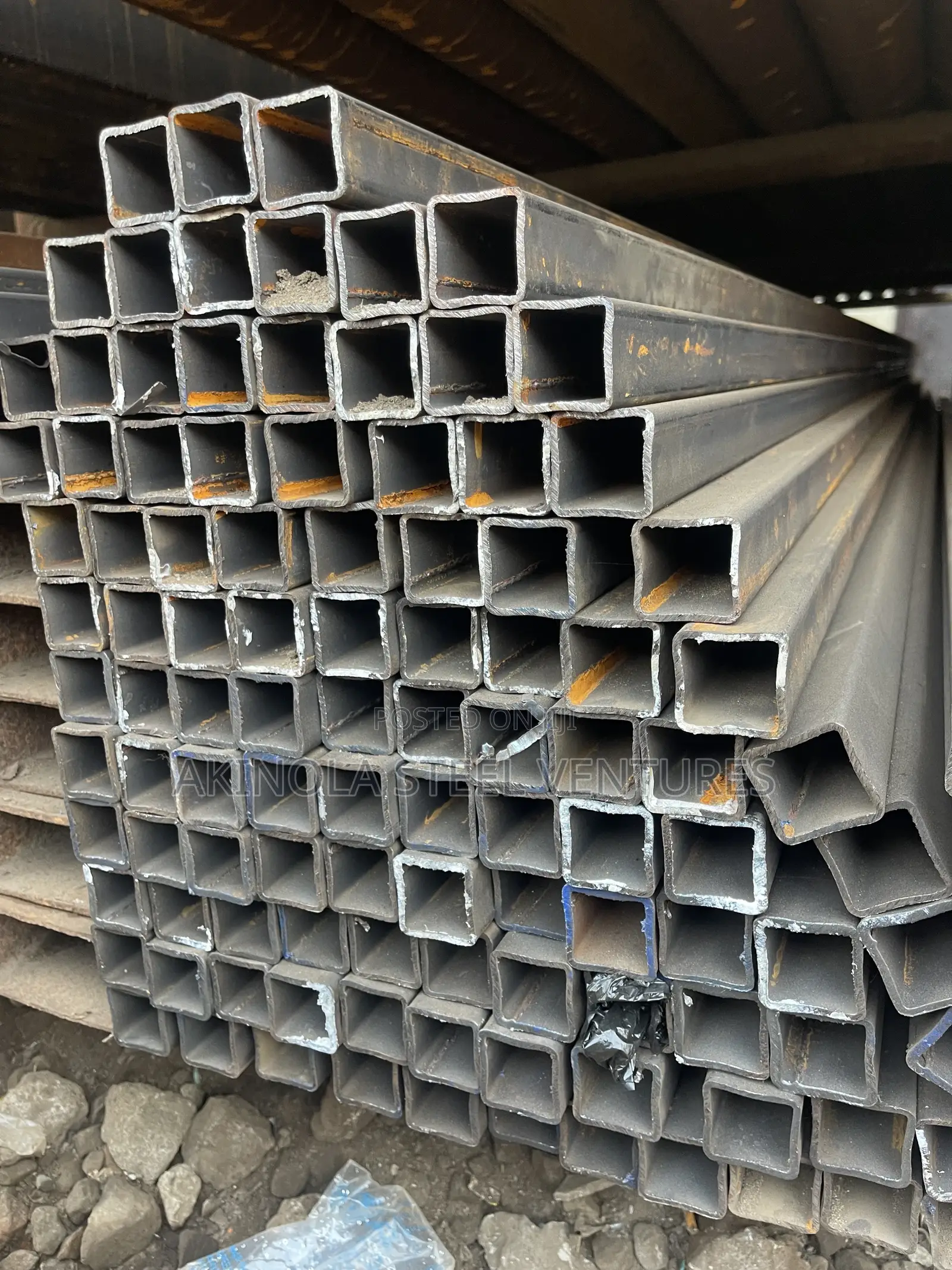40 by 40 by 3mm Thick Hollow Square Pipe