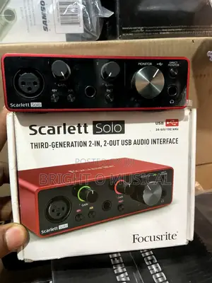 Scarlett Solo 2i2 Audio Interface
