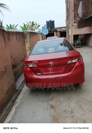 Toyota Camry 2012 Red