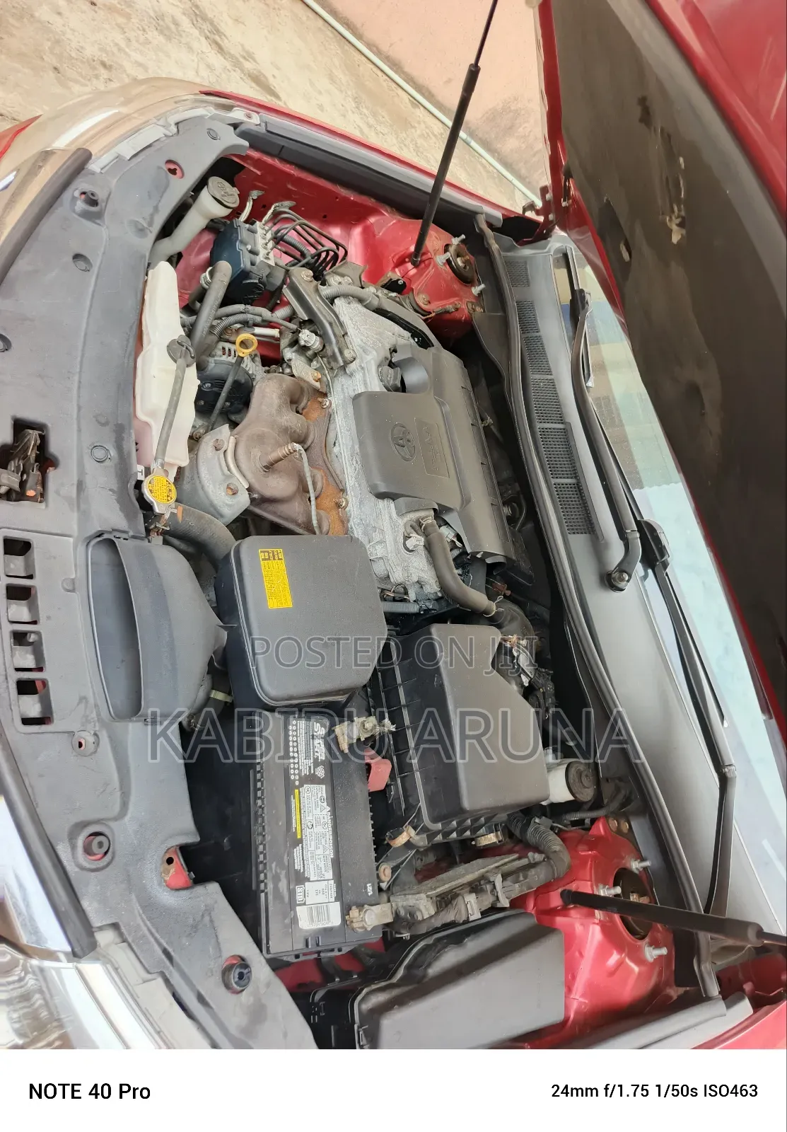 Toyota Camry 2012 Red
