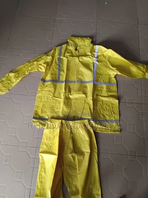 Yellow Raincoat Up And Down