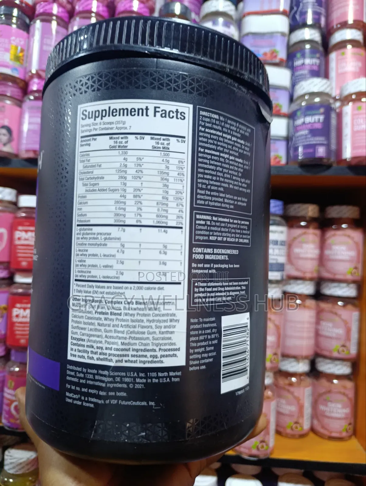 Muscletech 100% Mass Gainer