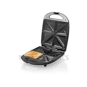 Zyre 4-Slice Sandwich Maker – Non-Stick Bread Toaster Machine