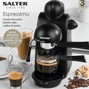 Salter Espressimo Barista Style Coffee Maker Milk Frothing
