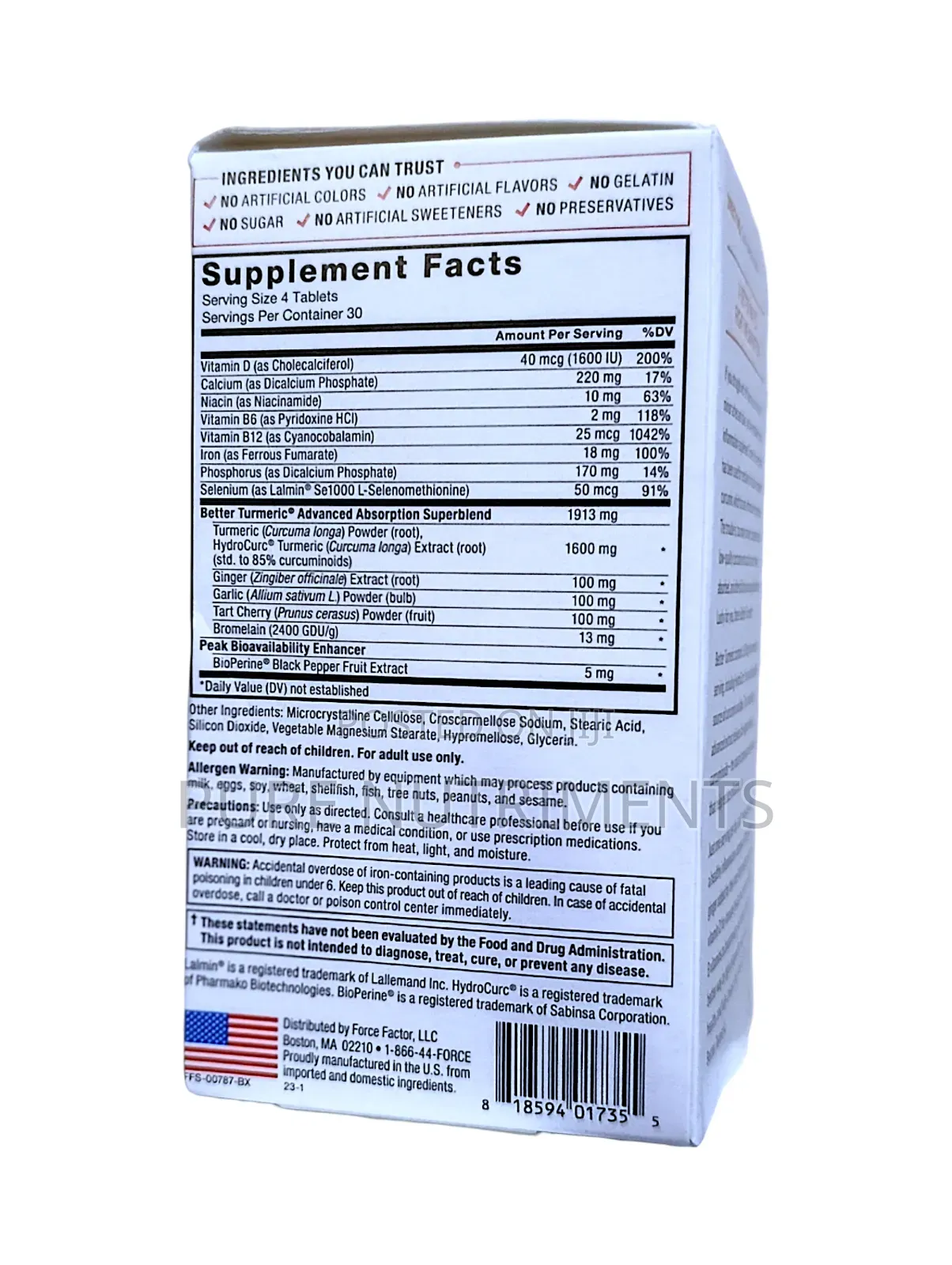 Force Factor Better Turmeric
