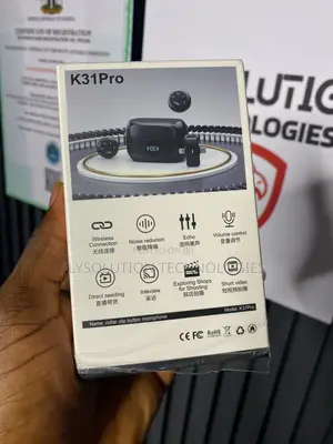  Pro Collar Clip Button Microphone
