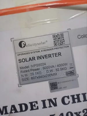 Felicity Inverter 5kva 48v Hybrid Available Stock