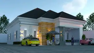 3 Bedroom Bungalow Architectural Plan