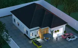 3 Bedroom Bungalow Architectural Plan