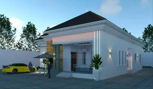 3 Bedroom Bungalow Architectural Plan