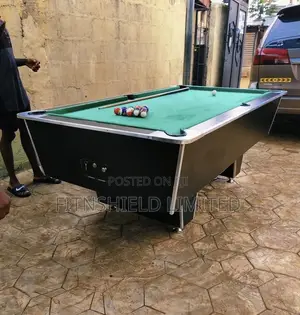7ft Nigerian Made Snooker Board, With All Necessary Add-Ons