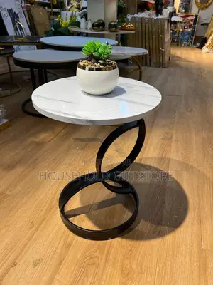 Luxury Spiral Design Side Table