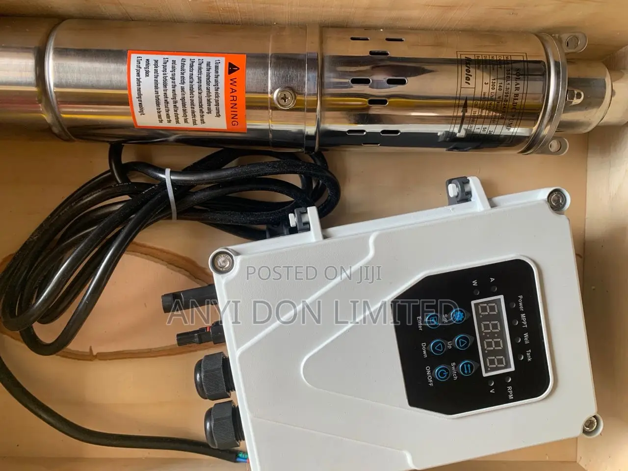 3hp Ac/Dc Submersible Pumping Machine
