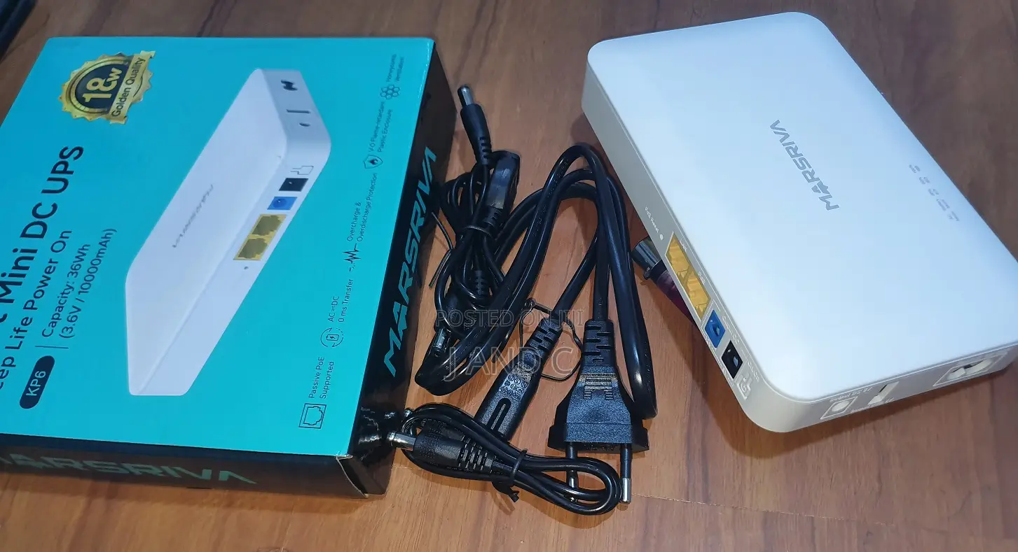 Fiber Power Bank With Poe Mini Dc Ups