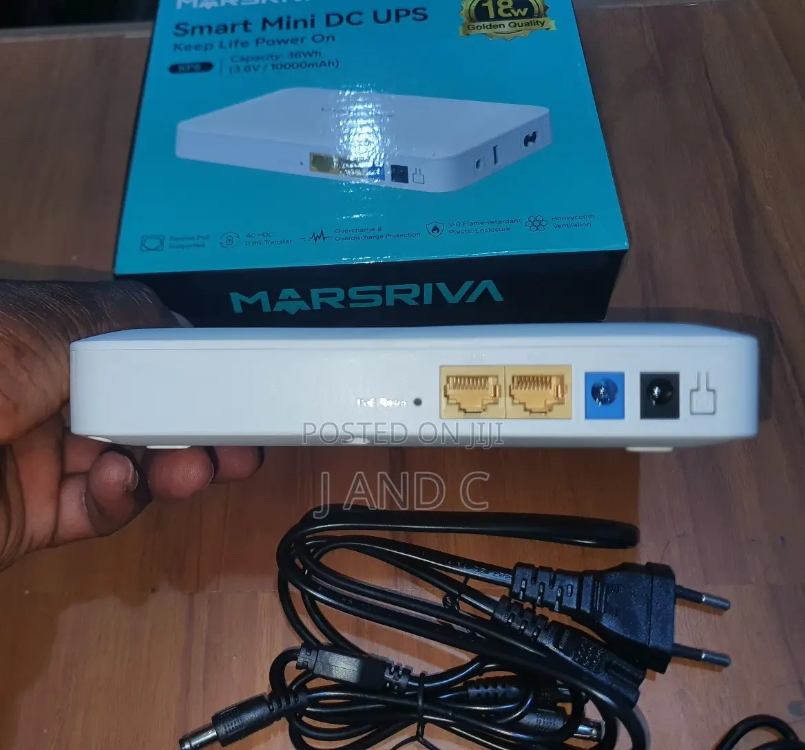 Fiber Power Bank With Poe Mini Dc Ups