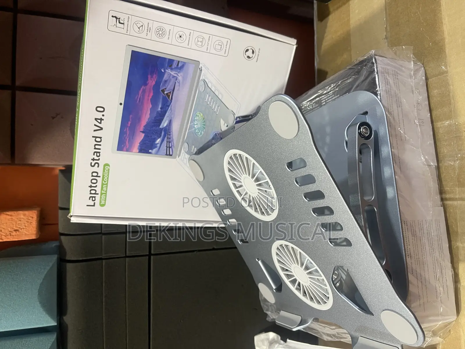 Laptop Stand With Fan