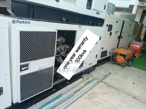 Brand New Perkins 100kva Soundproof Diesel Silent Lister Generator
