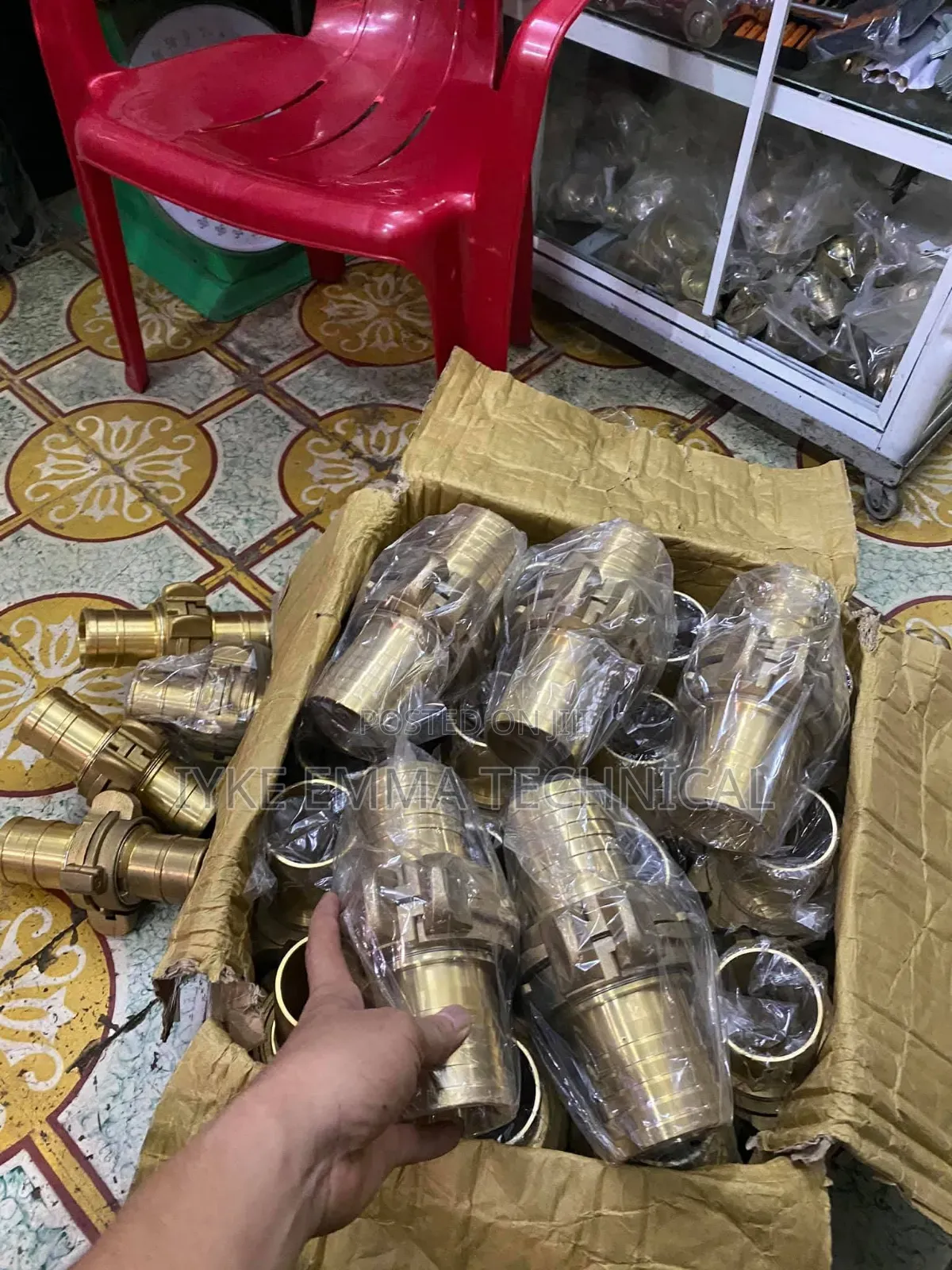 4" Brass Camlock Coupling