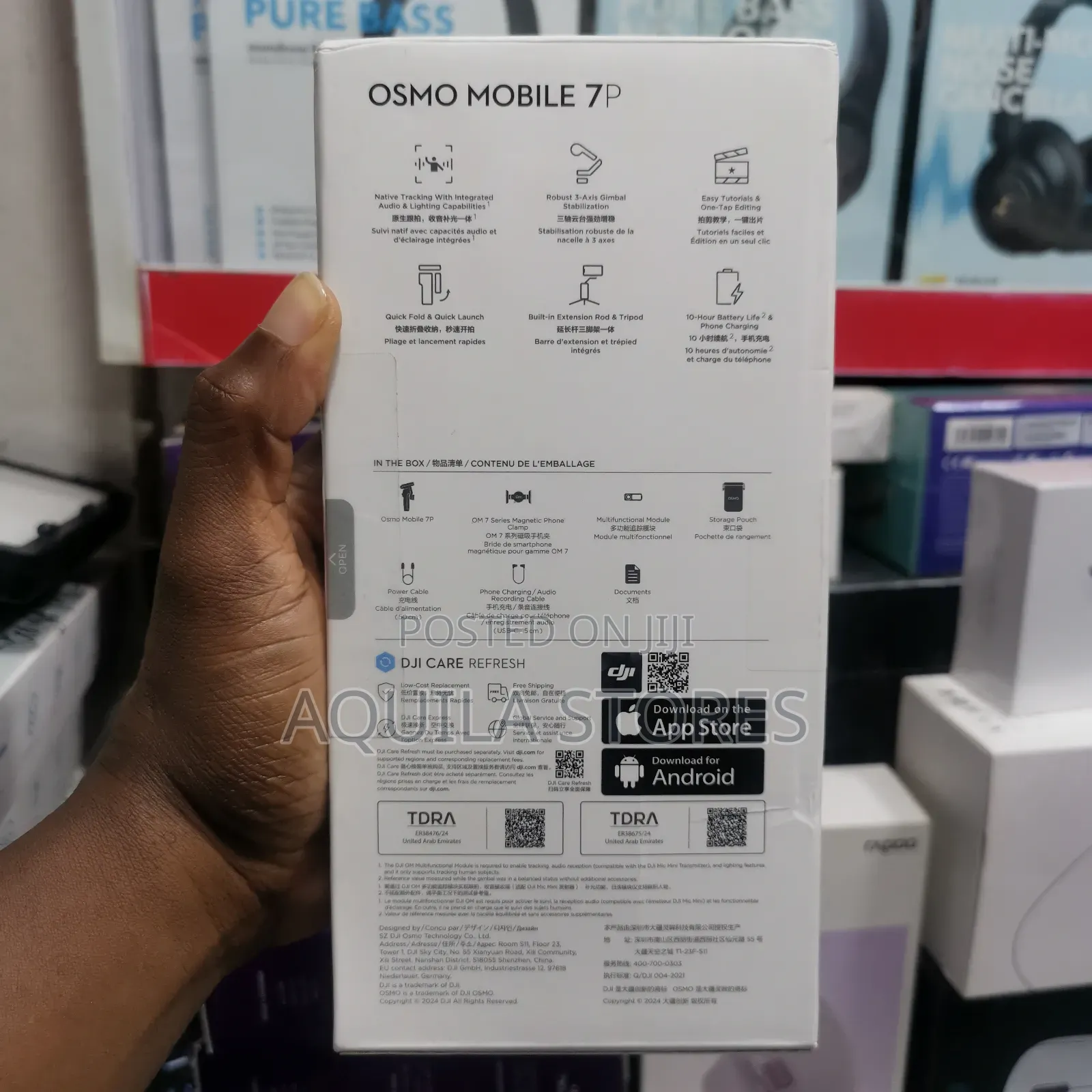 Dji Osmo Mobile 7p Smartphone Gimbal Stabilizer