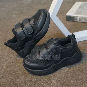 Kids Shoes Black Sport Shoes Kids Sneaker