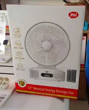 Itel 12" Musical Energy High Performance Storage Fan.