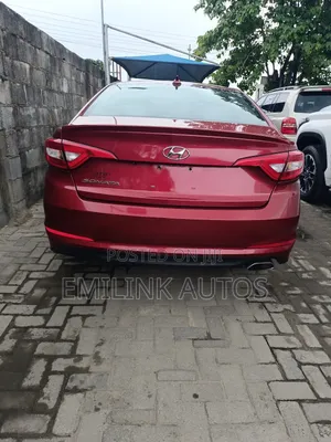 Hyundai Sonata Sport 2.0T 4dr Sedan (2.0L 4cyl Turbo 6A) 2015 Red