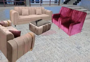 Living Room Couch of 7 Seaters Sofa Chairs With Table
