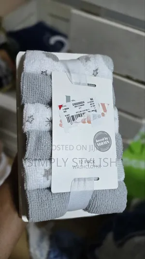 Baby Cotton Wash Cloth Set of 12