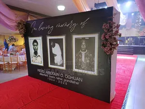 Premium Burial Reception Decoration in Ikorodu Lagos