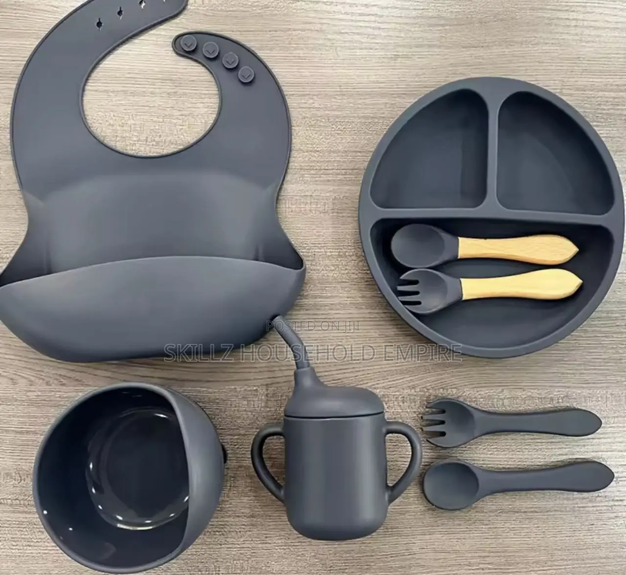 Silicon Baby Feeding Set