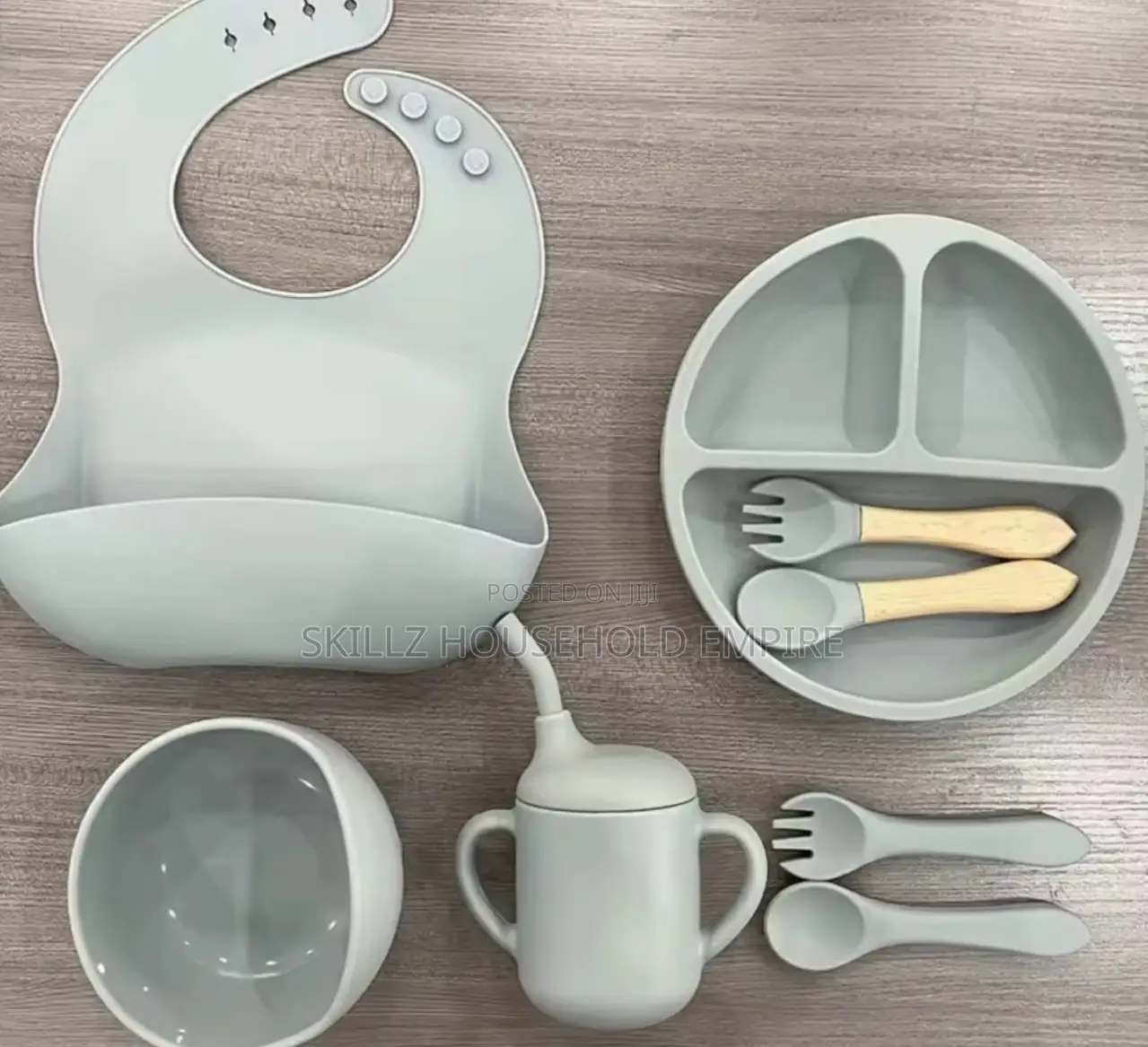 Silicon Baby Feeding Set