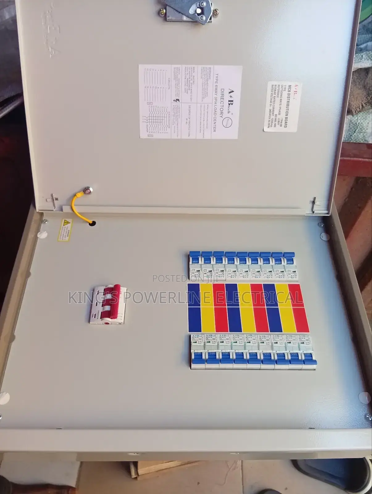 MCB D6 3 Phase