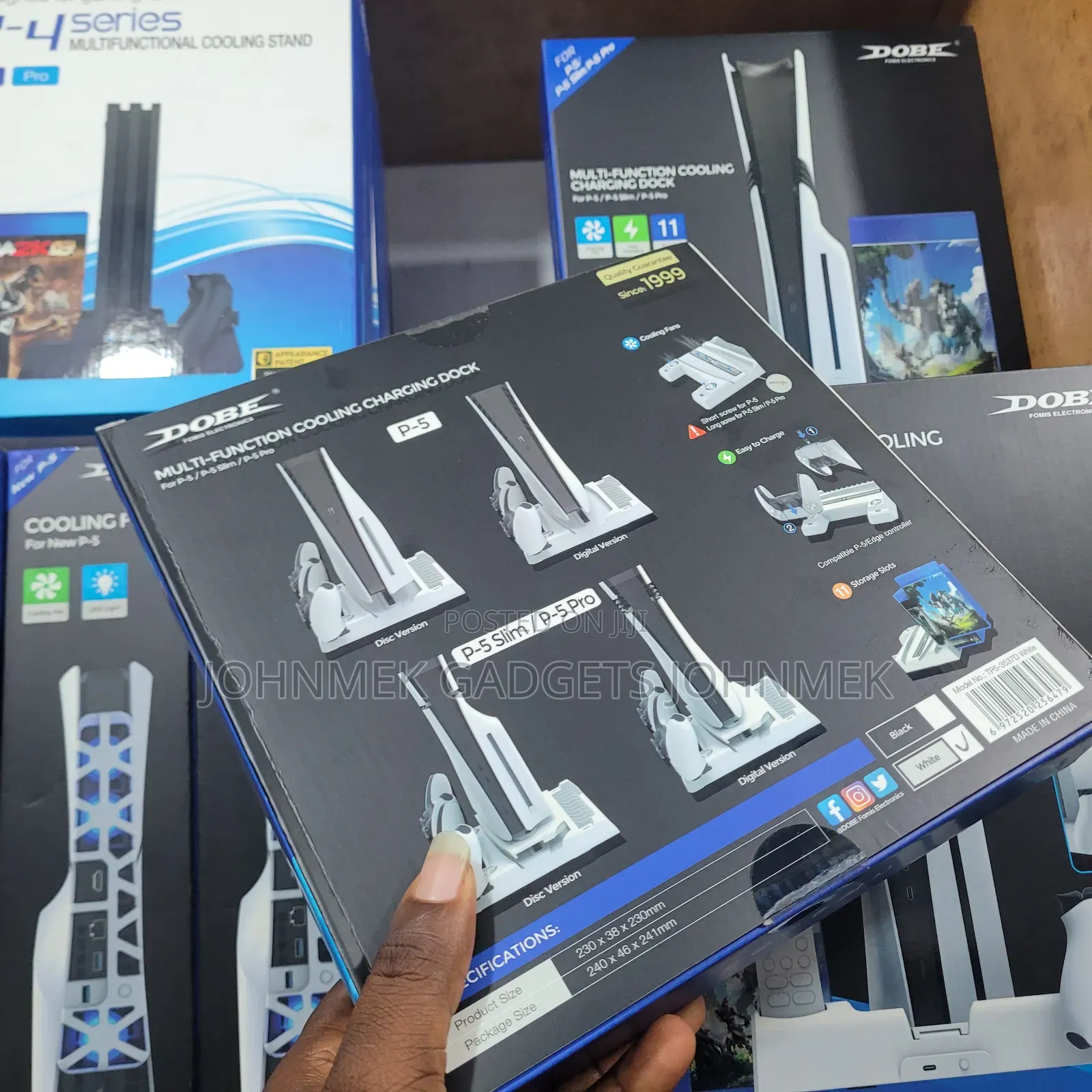 Ps5 Ps5 Slim Host Multi-Function Cooling/Charging Stand