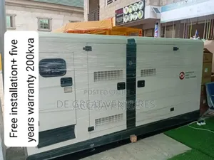 Brand New Perkins 200kva Soundproof Diesel Silent Lister Generator