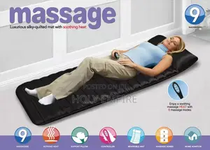 Full-Body Household Tourmaline Massage Mattress Heating Vibrating