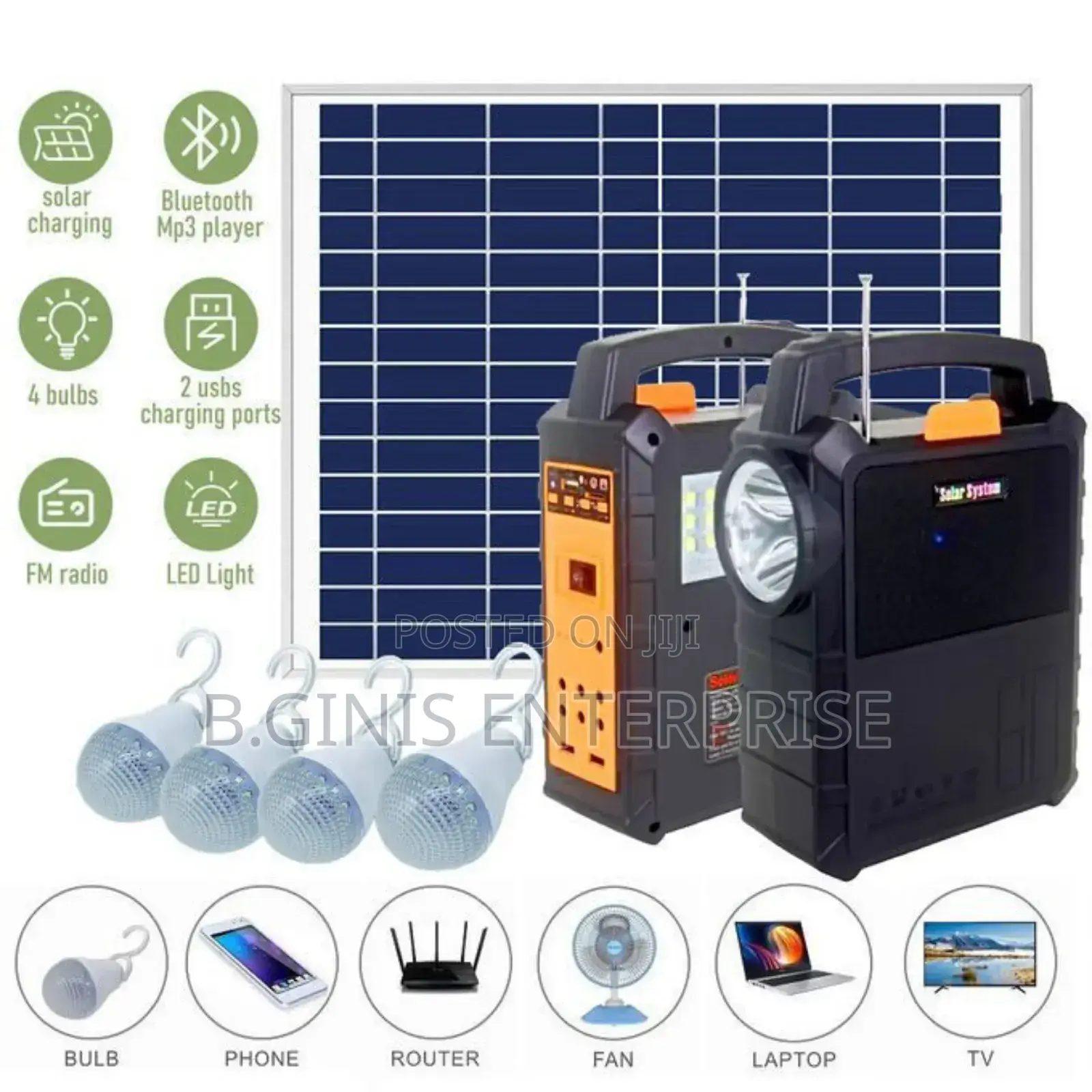 Solar Kit With Panel