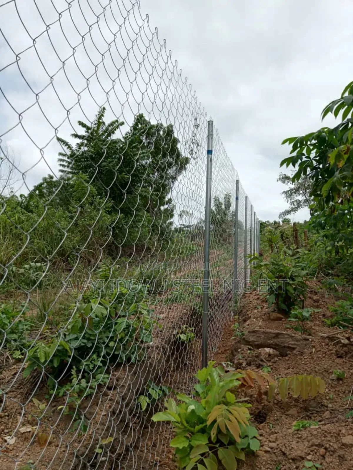 Chain Link for Temporary Fence Wire