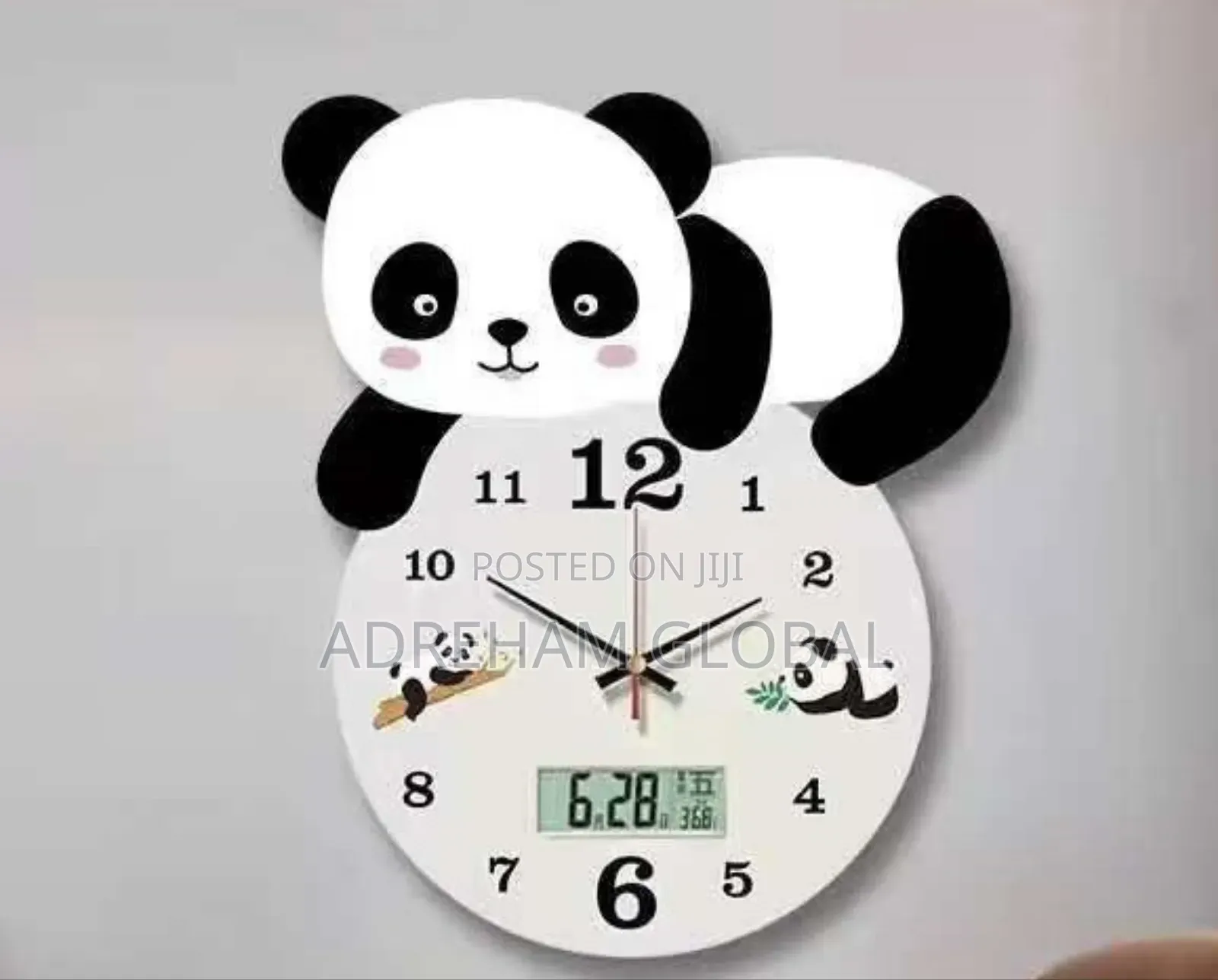 Teddy Design Digital and Analog Wall Clock