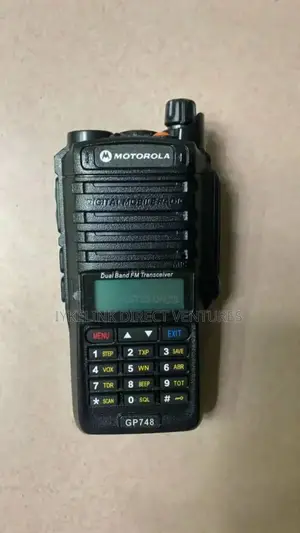 Motorola Gp748 Dual Band Fm Transceiver,