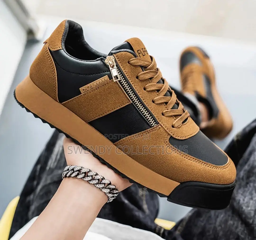 High Quality Brown Sneakers