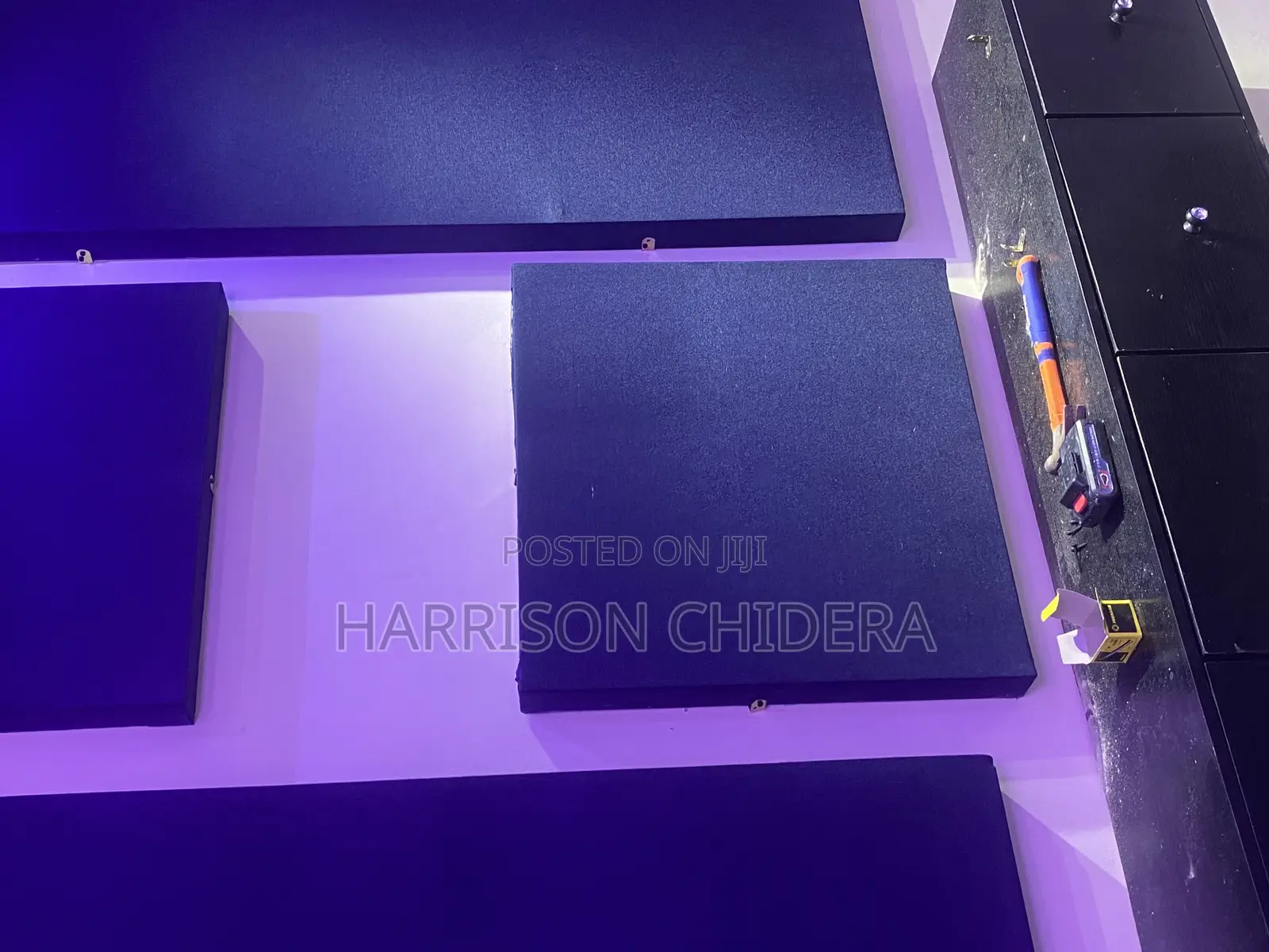 Navy Blue 4 Ways Acoustic Panels