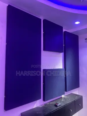 Navy Blue 4 Ways Acoustic Panels